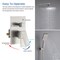 Kibi Cube Pressure Balanced 2-Function Shower System with Rough-In Valve, Brushed Nickle KSF405BN - alternate 4